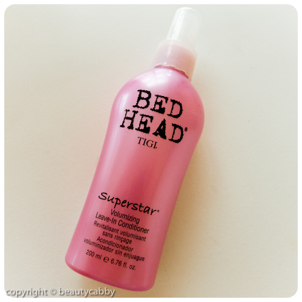 beauty cabby TIGI Bed Head Superstar Volumizing LeaveIn Conditioner