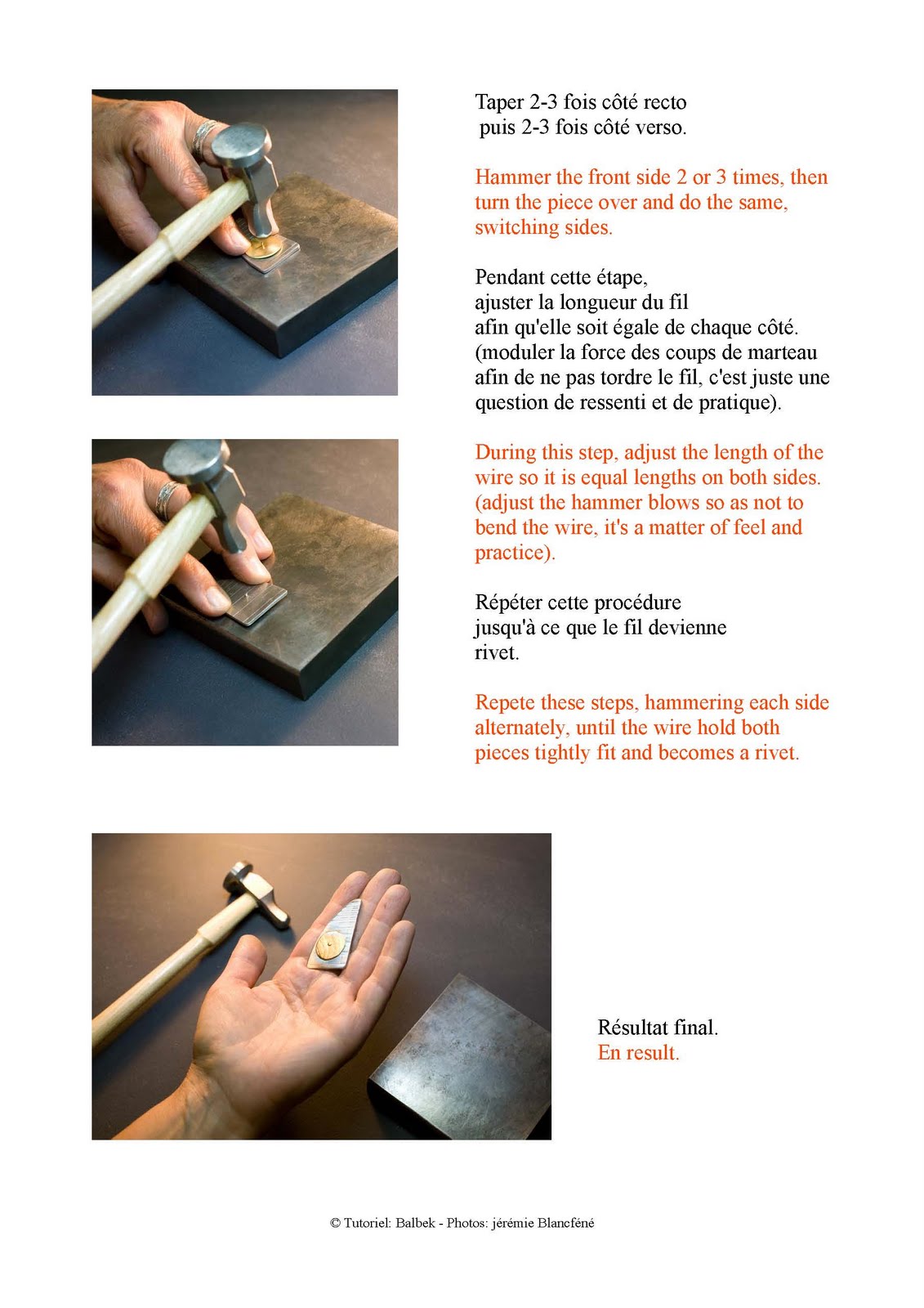 ProFusion Tutoriel Rivetage Riveting Tutorial