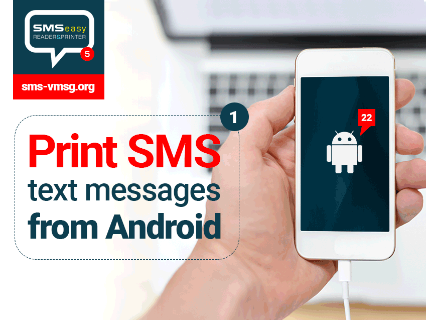 print sms android