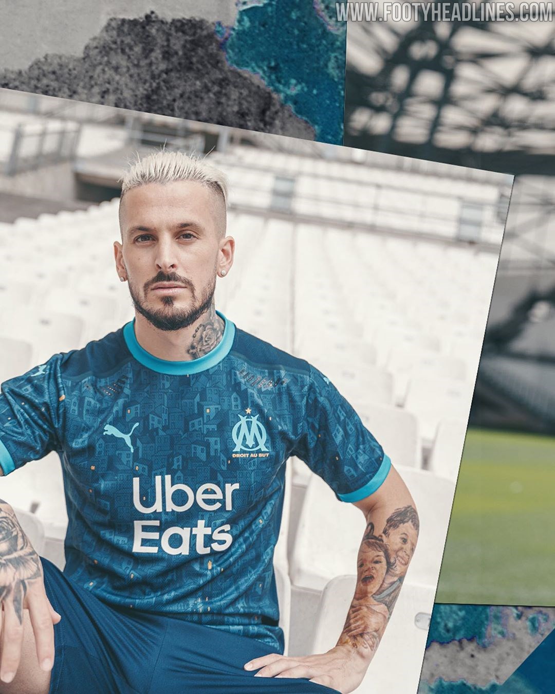 Olympique Marseille 20-21 Away Kit Released - Footy Headlines