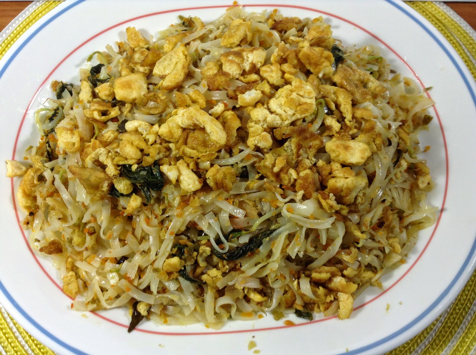 Simply Cooking and Health Bean sprouts with noodles.