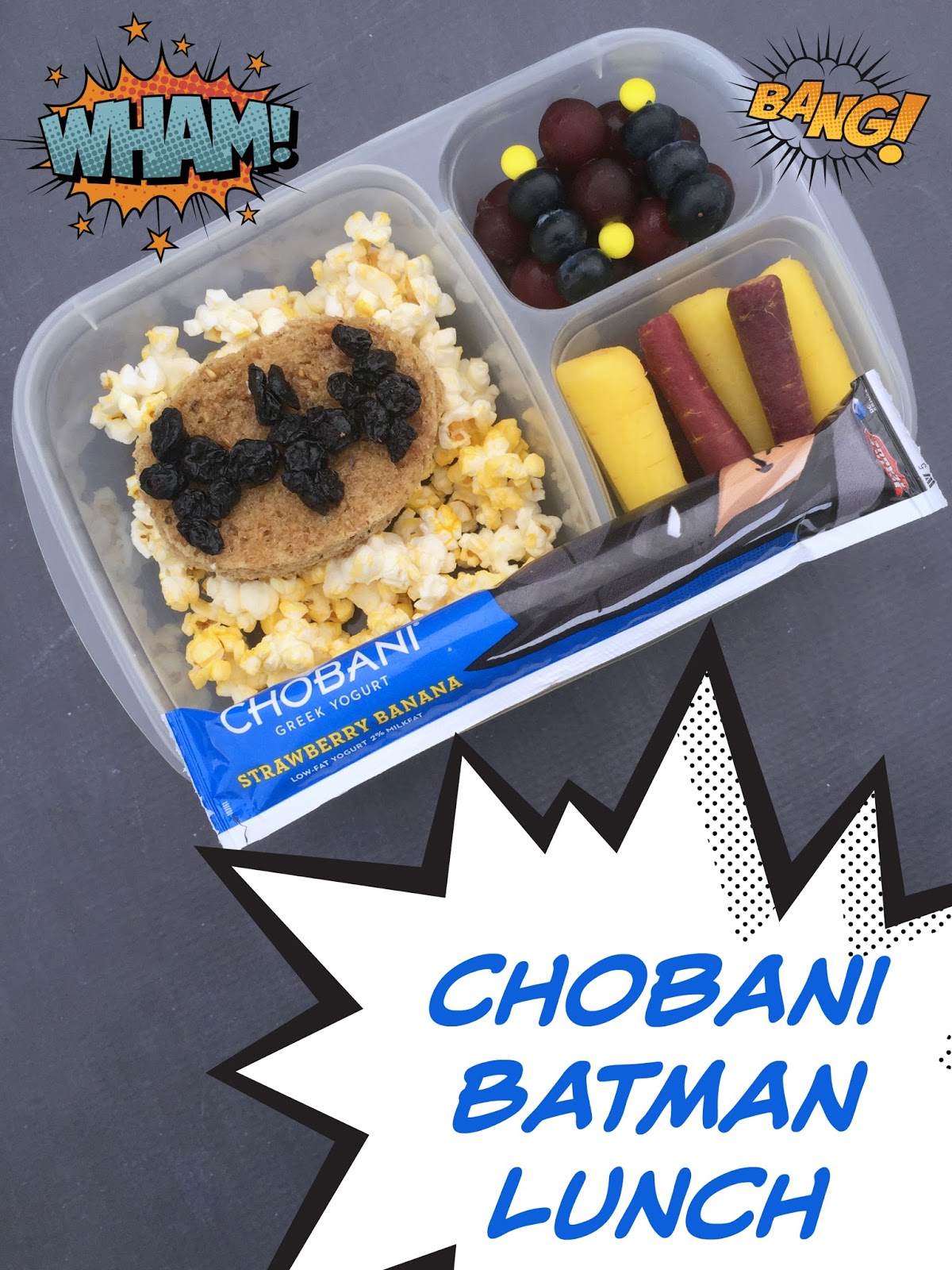 Lunchbox Dad Batman and Superman lunches + 3 Tips for Packing Healthy