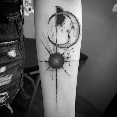 24+ Pretty Sun and Moon Tattoo Ideas To Copy This Summer 24+ Pretty Sun and Moon Tattoo Ideas To Copy This Summer