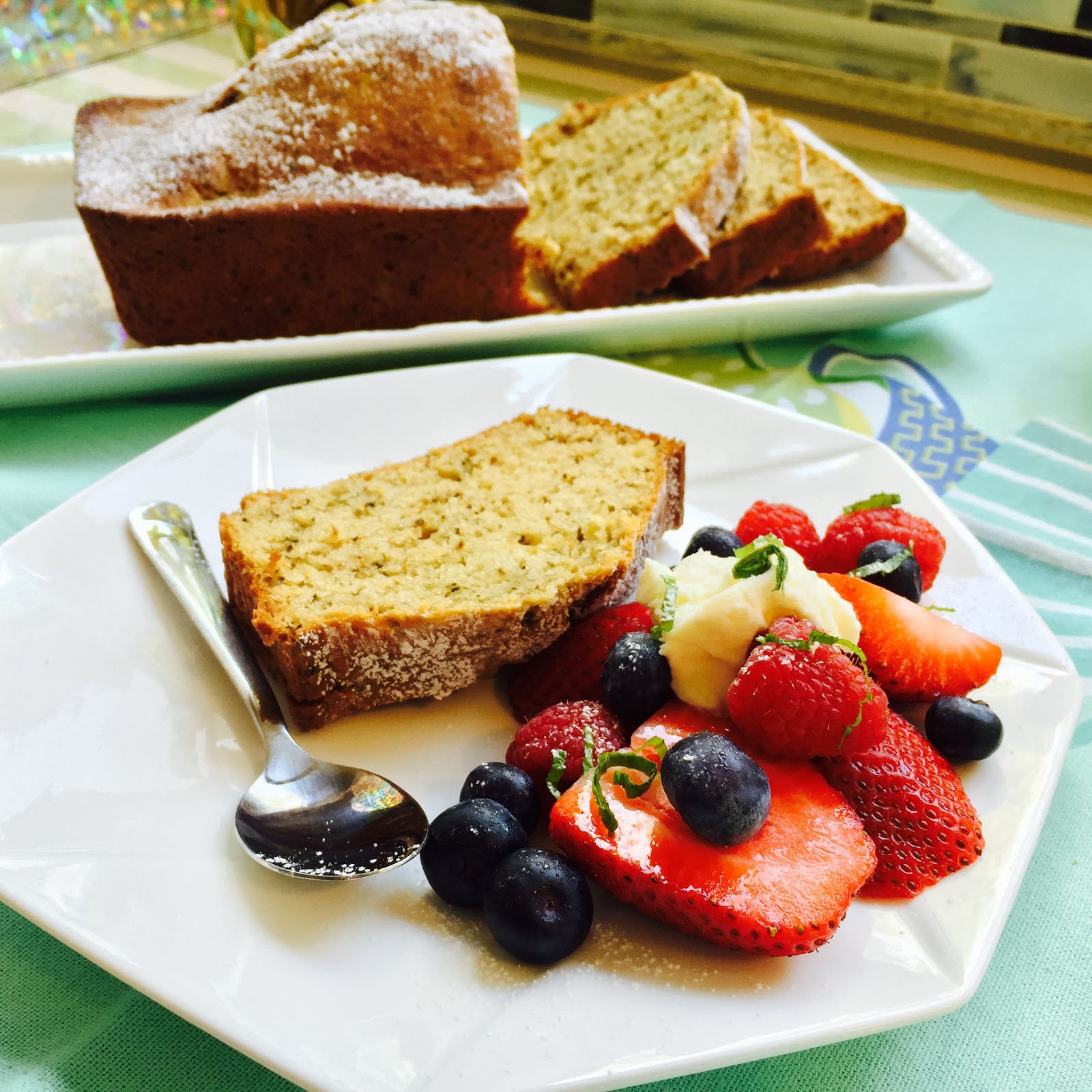 doughreme Green Tea Pound Cake