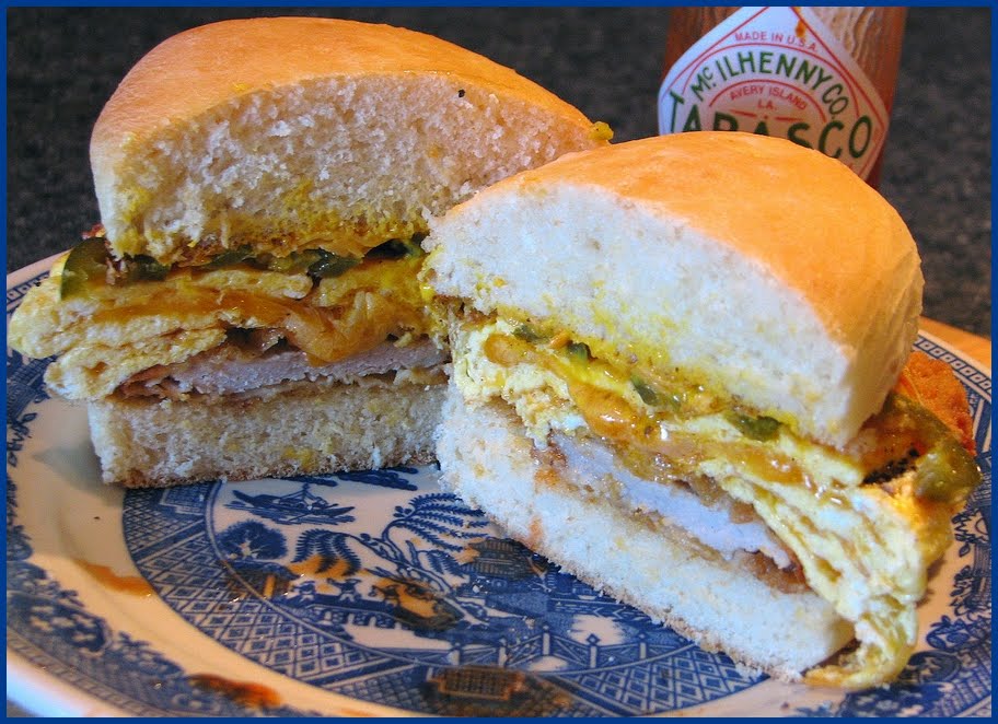 Fat Johnny's Front Porch Pork Chop & Egg Sandwich