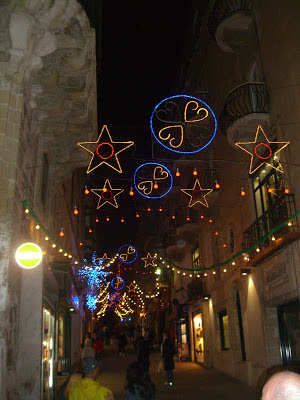 Building Bridges Using the Five Senses: Malta at Christmas Time