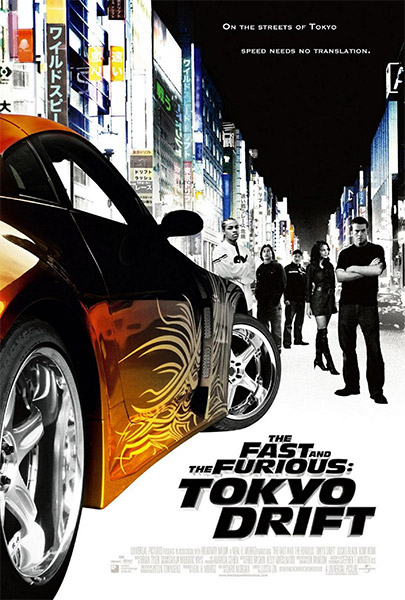 Rápido y furioso Reto Tokio (HD 1080P y Español- Inglés 2006) poster box code