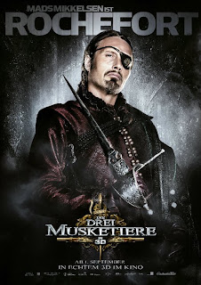 Pósters de los personajes de "Los 3 Mosqueteros"