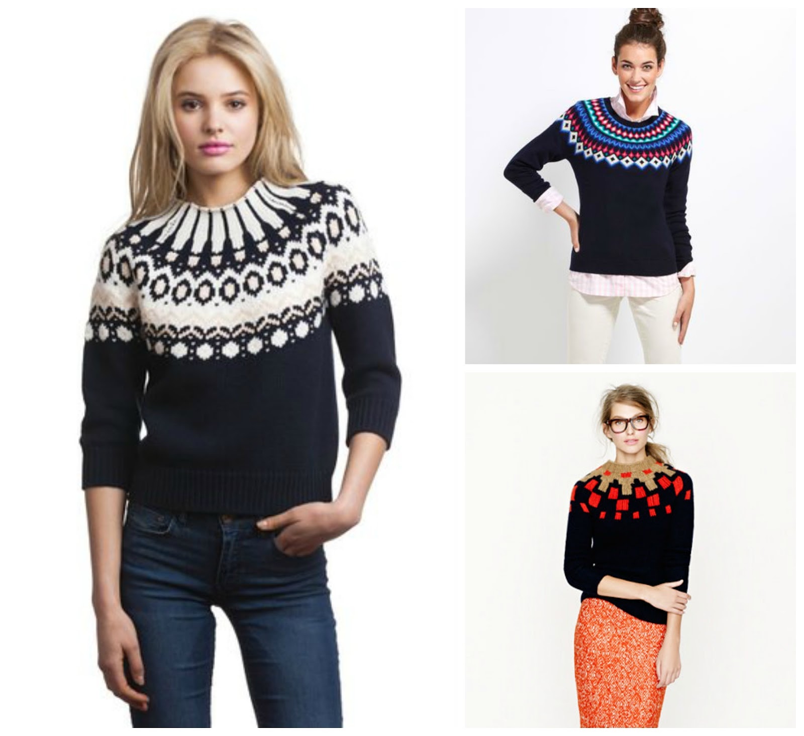 Color-Block By FelyM.: WINTER MUST HAVE: FAIR ISLE SWEATER - COME ...