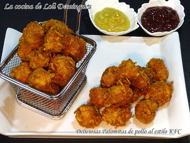 Deliciosas Palomitas de pollo al estilo KFC, caseras y súper fácil