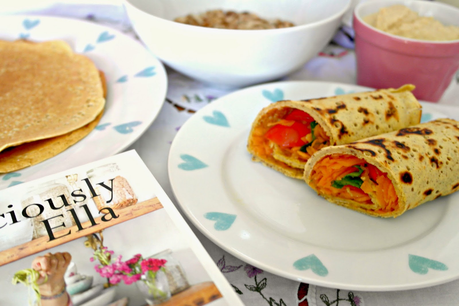 Touch wood Тортиљи од брашно од леблебија / Chickpea flour wraps