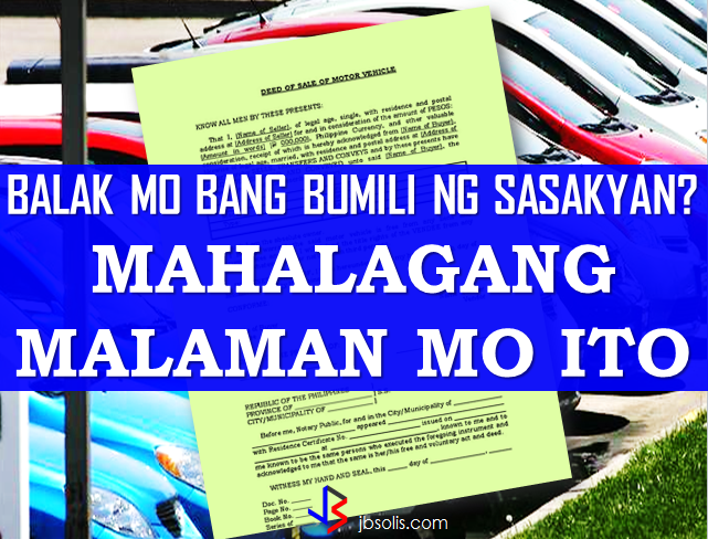 car deed of sale