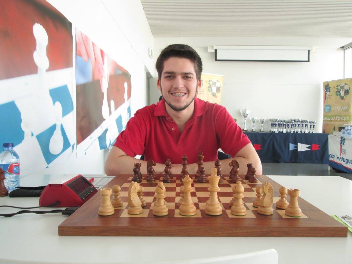 André Sousa sagra-se tricampeão nacional de Xadrez