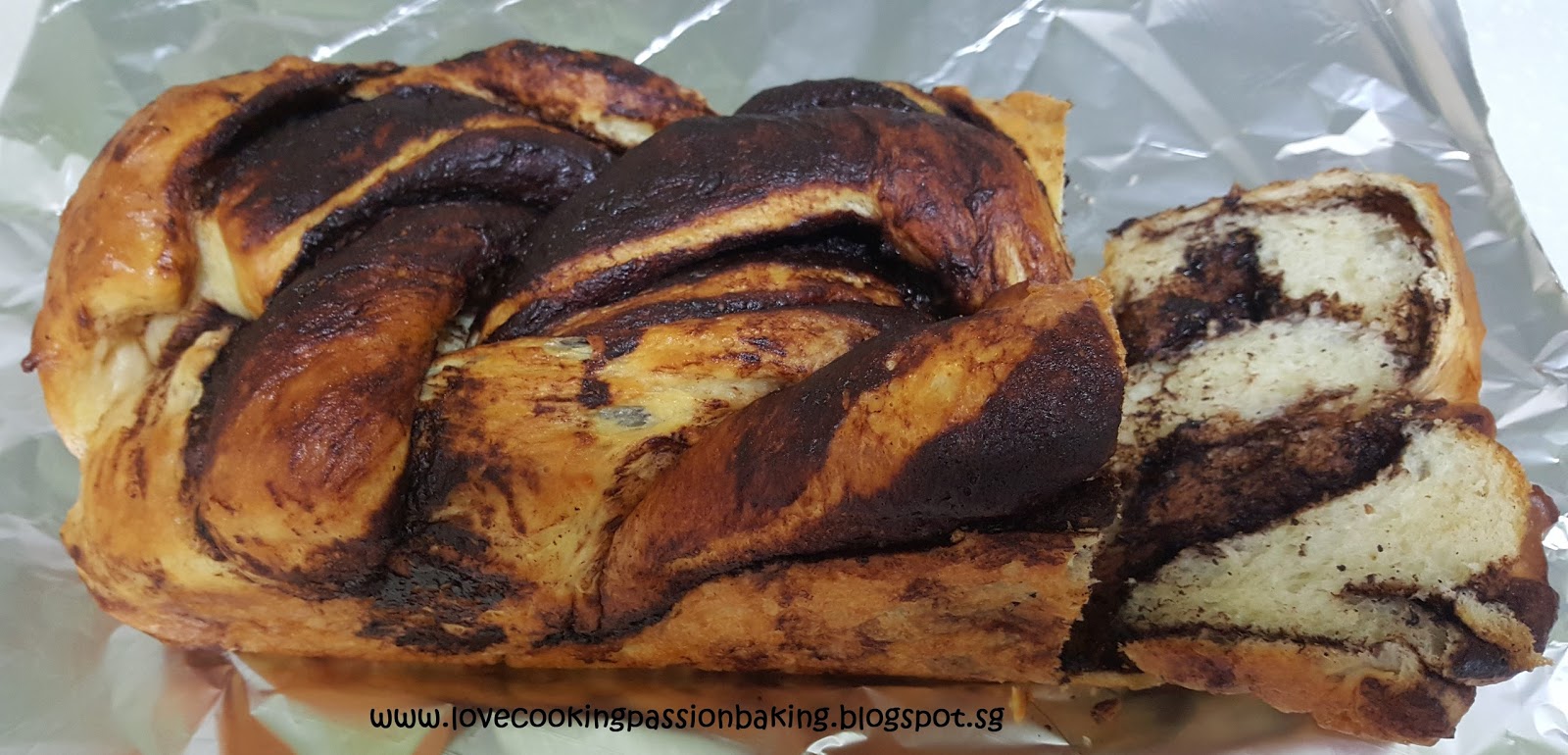 Love.Cooking.Passion.Baking Babka Bread with Chocolate Filling