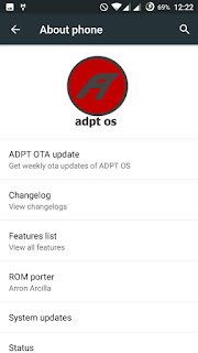 ADPT OS V2 Screenshots