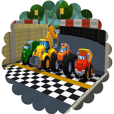 Chuck & Friends: Free Printable Labels or Toppers. Chuck & Friends: Free Printable Labels or Toppers.