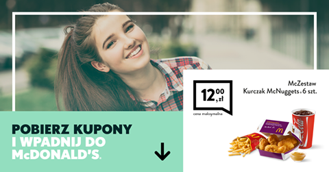Kupony rabatowe McDonalds - Maj 2017 Konkurs