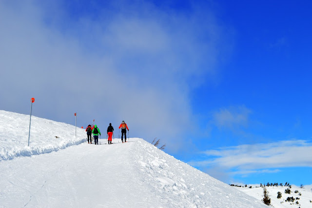 monte dobratsch escursione ciaspole inverno