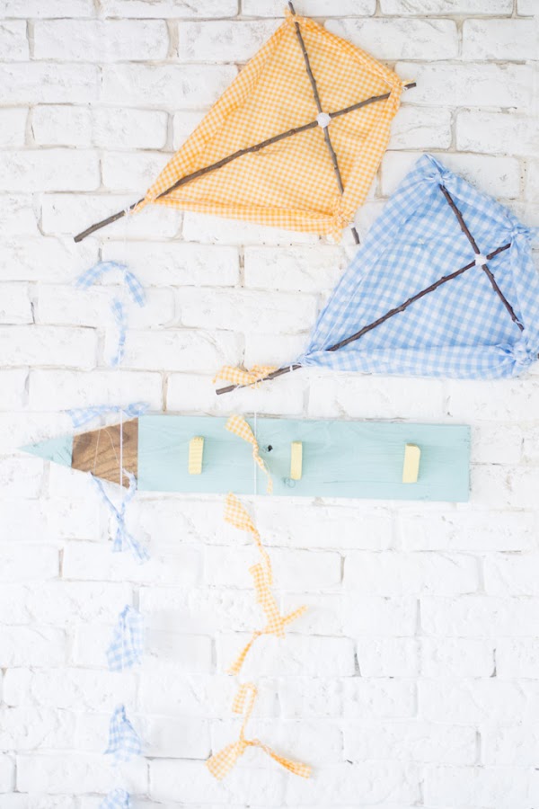  Perchero infantil lápiz diy