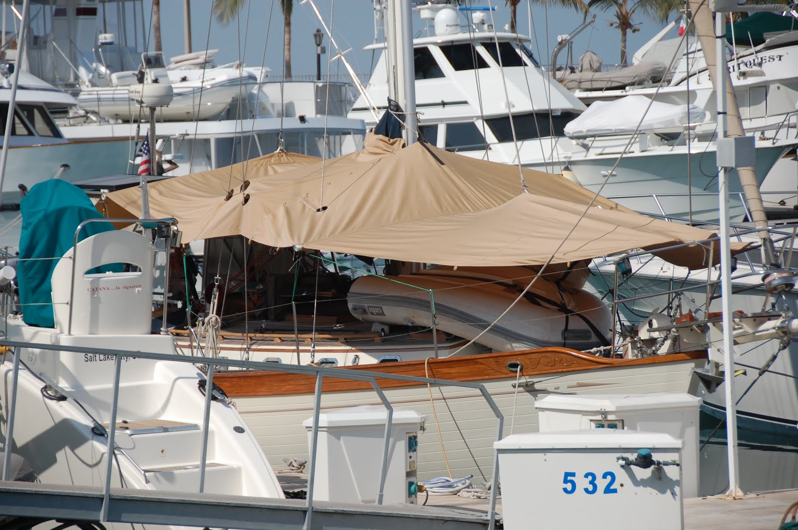 S/V Grace BOAT AWNING