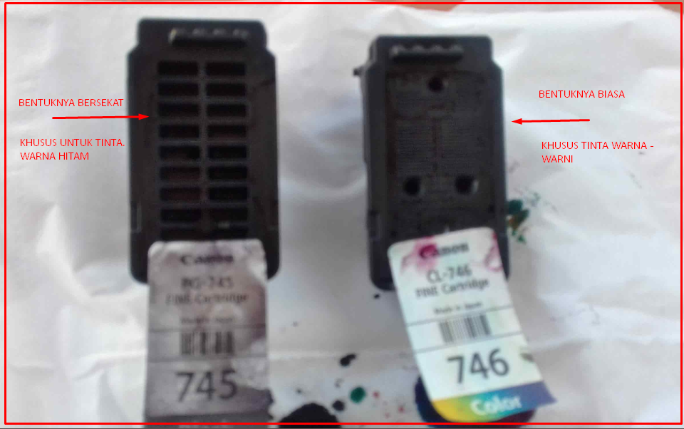 Cartridge Canon Mx497 Dimana Lubang Tintanya Asik Pedia