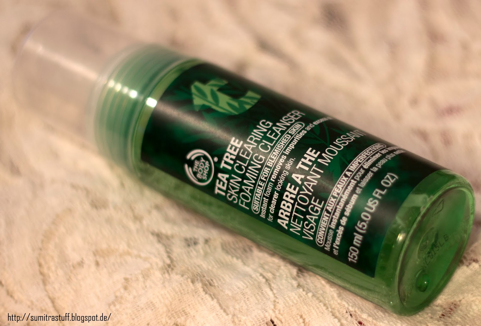 Beauty n Black THE BODY SHOP Tea Tree Foaming cleanser review