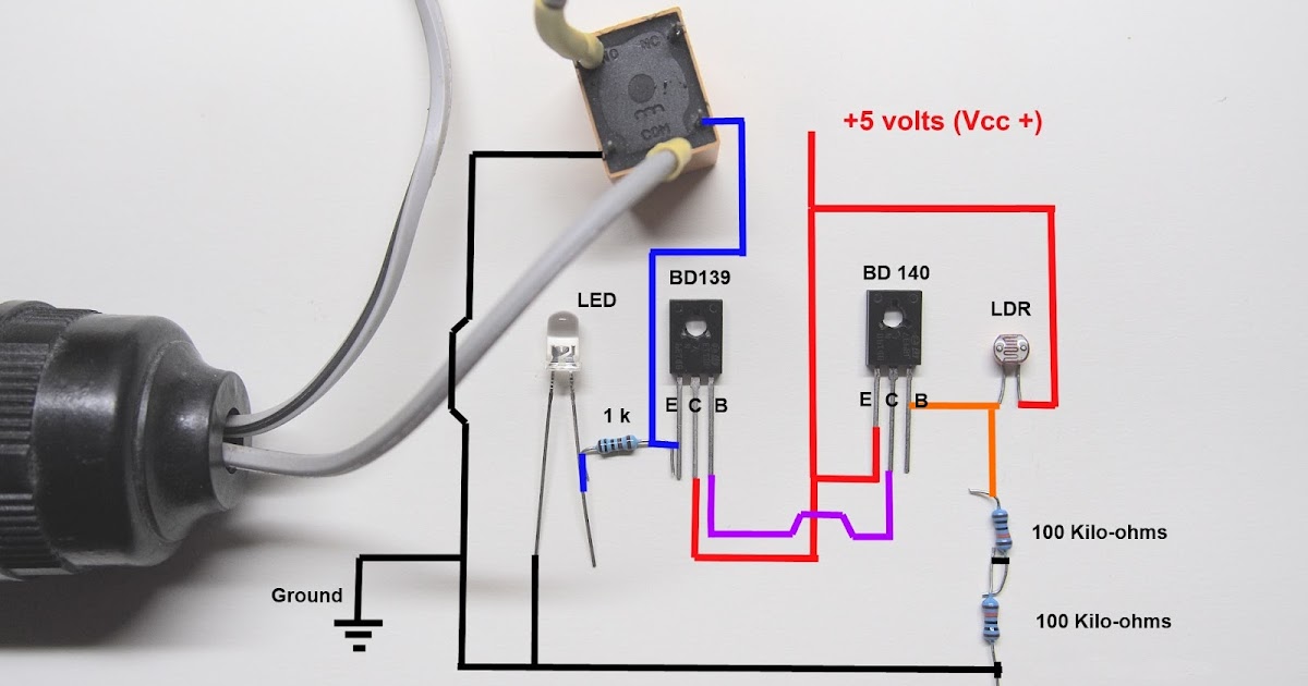 Automatic Night Light Switch Project