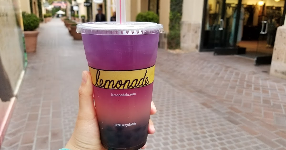 Lemonade LA Just Recently Added Boba To Their Menu!