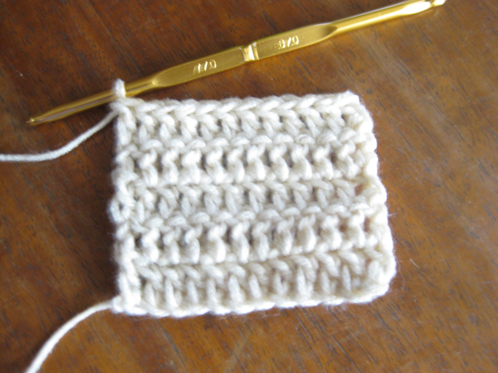 Crochet and Other Stuff No Turningchain Dc (photo tutorial)