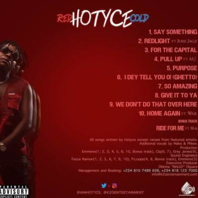 Album: Hotyce – “RedHOTYCEcold” Vol 1