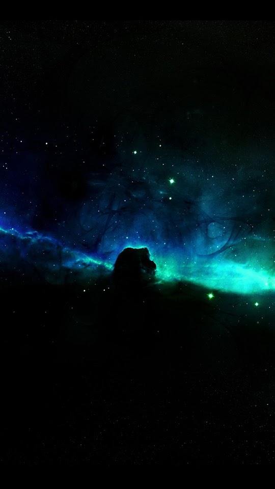   Blue Starry Space   Galaxy Note HD Wallpaper