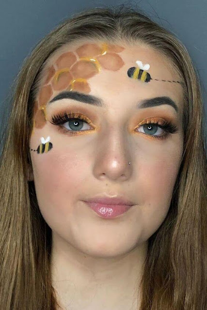✘ 23 Unique Bumblebee Makeup For Halloween We’ve Ever Seen so you should be searching for what Bumblebee Makeup you are going to make ✘ 23 Unique Bumblebee Makeup For Halloween We’ve Ever Seen