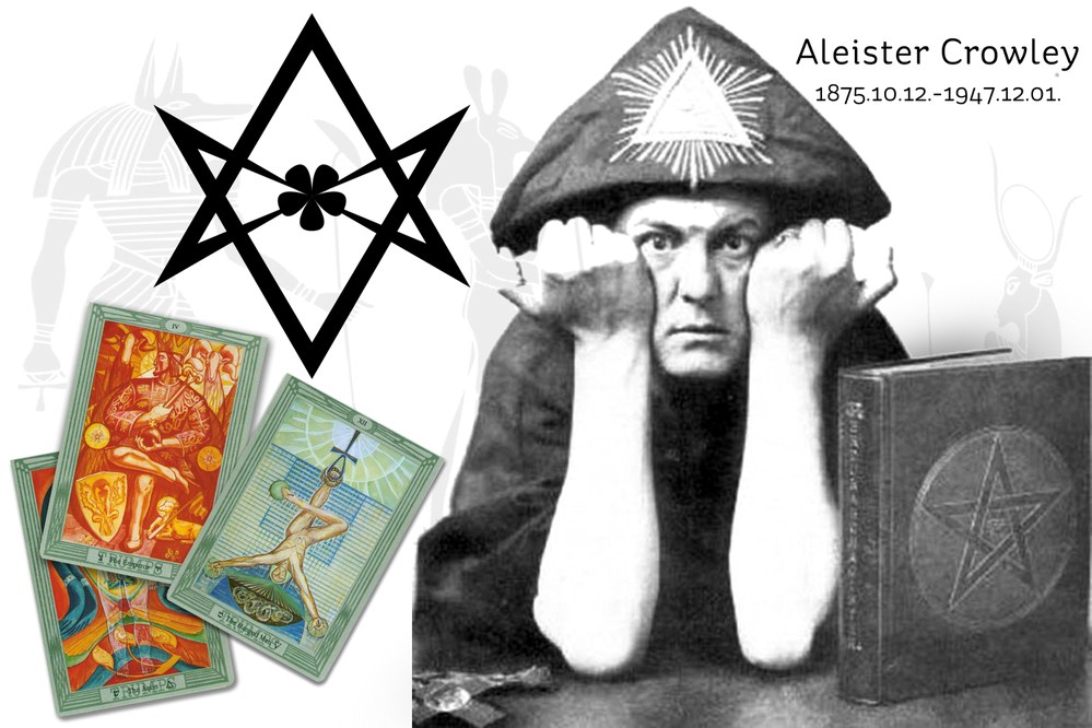 Aleister Crowley.
