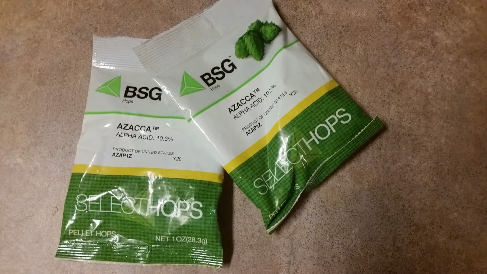 Azacca single hop NE pale ale recipe Brain Sparging on Brewing