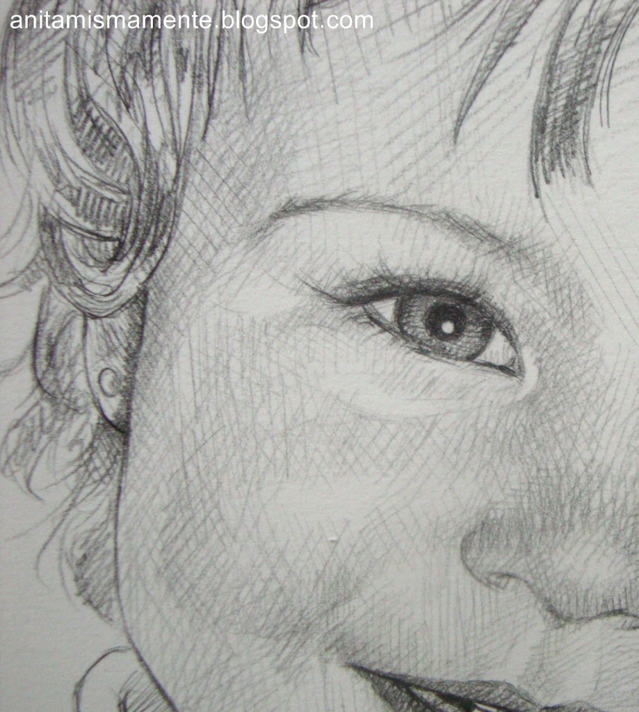 Anitafer Artist Mama Y Su Pequena Retrato Dia De La Madre 2013