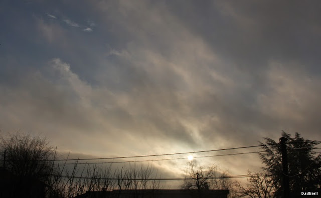 Brume s'élevant du Rhône