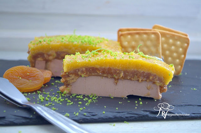 Turrón de Foie y Compota de lima