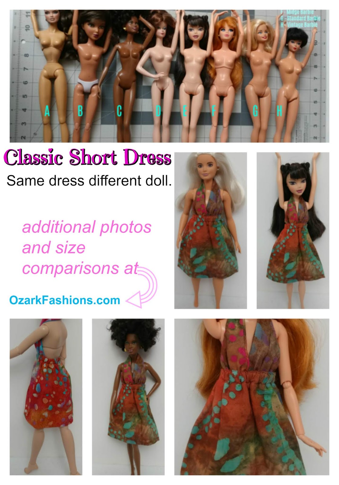 barbie doll short dress