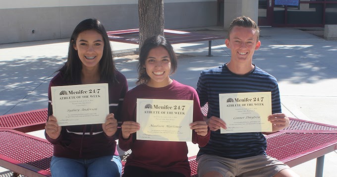 Paloma Valley High School Athletes of the Week | Menifee 24/7