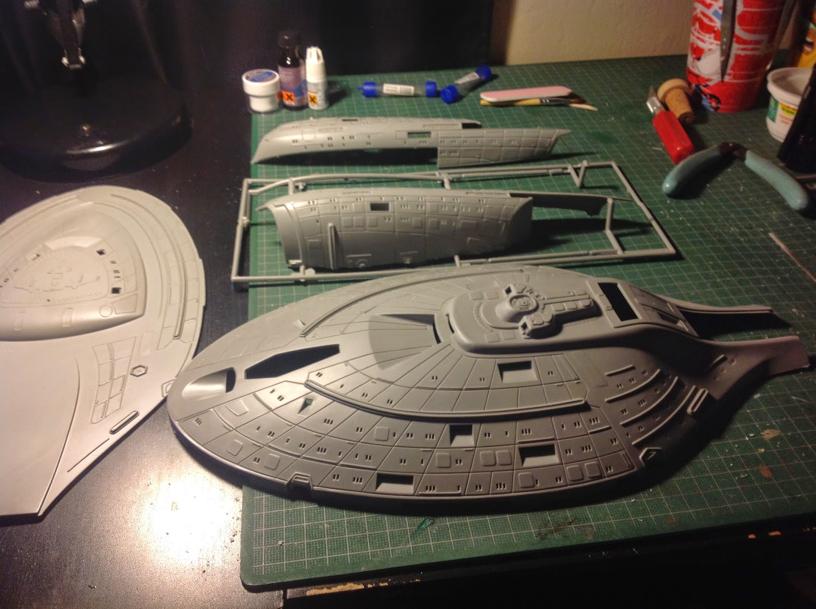 Star Trek, Voyager, Scale model, Revell, Plastic Model, 