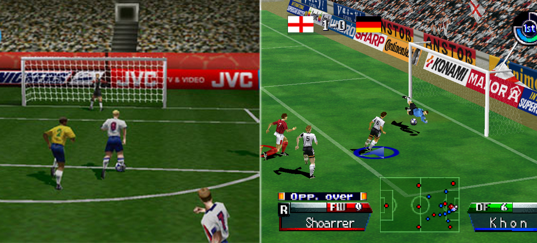 Quase quarentão!. Os jogos de futebol para console…