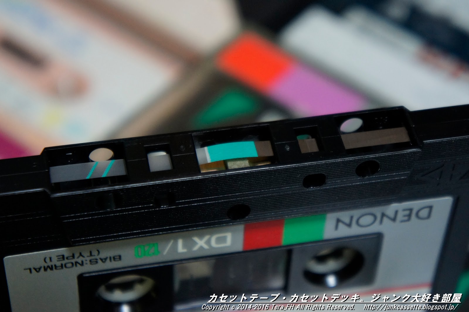 カセットテープ・カセットデッキ。ジャンク大好き部屋: DX1 DENON 1980年代後期