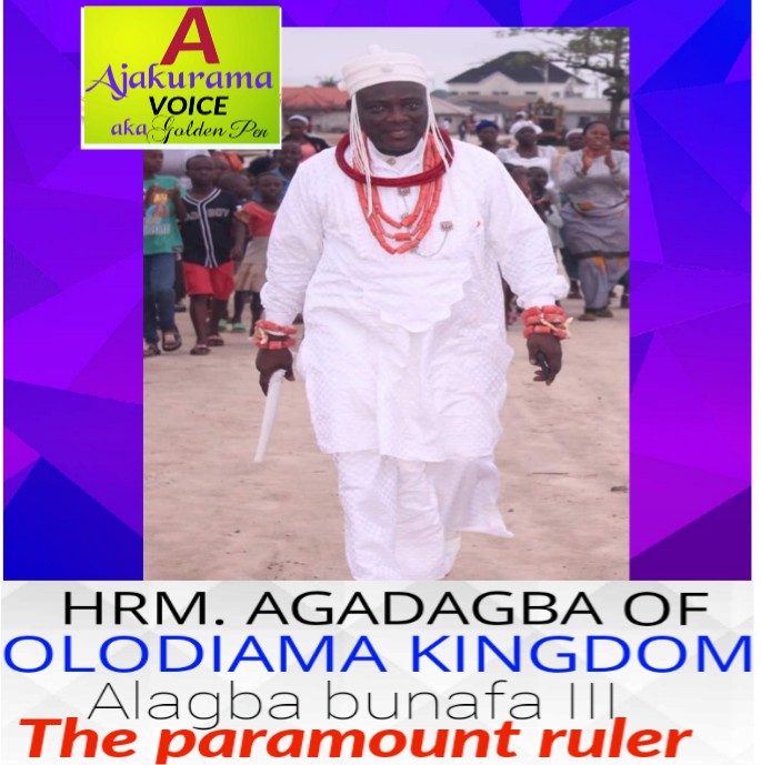 Edo monarch coronation anniversary HRM PERE ALAGBABUNAFA III OF OLODIAMA KINGDOM