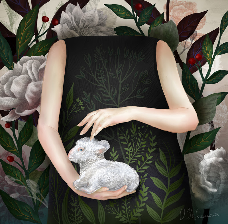 Mixed Media Art by Olga Yefremova from Ukraine. Mixed Media Art by Olga Yefremova from Ukraine.
