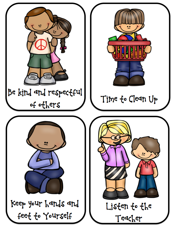 kindergarten rules clipart - photo #39