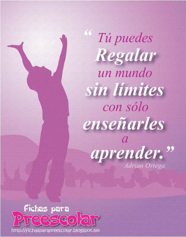 Fichas para preescolar Regala un mundo