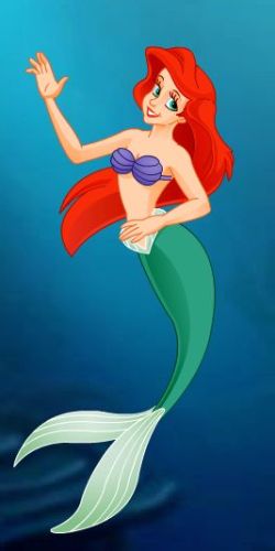 Little Mermaid Ariel (special power freezes opponents when she sings)