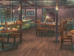 anime restaurant landscape cafe scenery backgrounds japanese drawing indoor manga fantasy fond tanba97 west gacha cenario far