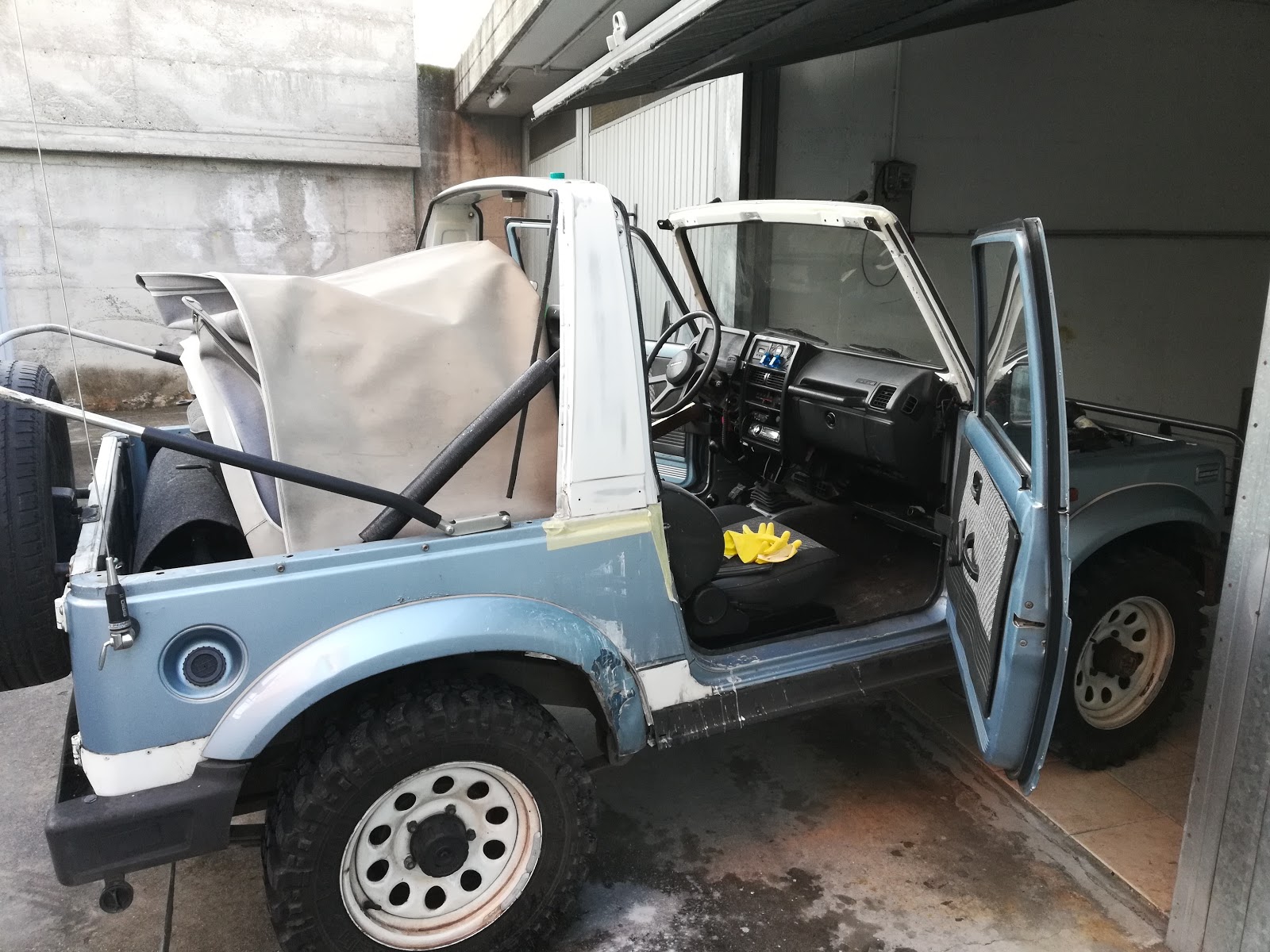 piersantelli.it Suzuki SJ 500 Samurai diario del restauro piersantelli.it Suzuki SJ 500 Samurai diario del restauro