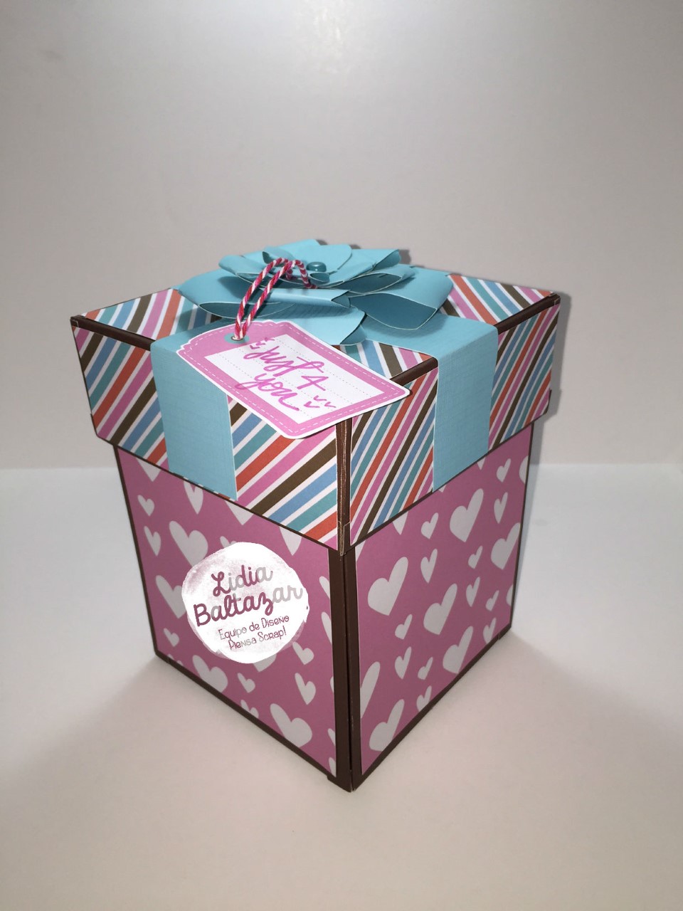 Piensa Scrap RETO MAYO! Explosion Box Mini Álbum!!